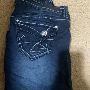 Rue 21 dark blue with gems jeans